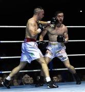 2 December 2017; Colin O'Donovan, left, in action against Stephen McAfee during their bout at the National Stadium in Dublin. Photo by David Fitzgerald/Sportsfile