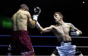 2 December 2017; Eric Donovan, right, in action against Juan Luis Gonzalez during their bout at the National Stadium in Dublin. Photo by David Fitzgerald/Sportsfile