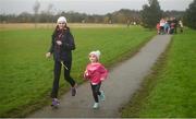 3 December 2017; parkrun Ireland in partnership with Vhi, expanded their range of junior events to thirteen with the introduction of the Holywell junior parkrun on Sunday, December 3rd. Junior parkruns are 2km long and cater for 4 to 14 year olds, free of charge providing a fun and safe environment for children to enjoy exercise. To register for a parkrun near you visit www.parkrun.ie. Photo by Cody Glenn/Sportsfile