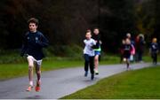 3 December 2017; parkrun Ireland in partnership with Vhi, expanded their range of junior events to thirteen with the introduction of the Marlay junior parkrun on Sunday morning. Pictured is Alan Moran, age 13, from Churchtown Co. Dublin. Junior parkruns are 2km long and cater for 4 to 14 year olds, free of charge. They provide a fun and safe environment for children to enjoy exercise. To register for a parkrun near you visit www.parkrun.ie. Photo by Eóin Noonan/Sportsfile