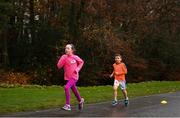 3 December 2017; parkrun Ireland in partnership with Vhi, expanded their range of junior events to thirteen with the introduction of the Marlay junior parkrun on Sunday morning. Pictured are junior participants. Junior parkruns are 2km long and cater for 4 to 14 year olds, free of charge. They provide a fun and safe environment for children to enjoy exercise. To register for a parkrun near you visit www.parkrun.ie. Photo by Eóin Noonan/Sportsfile