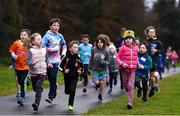 3 December 2017; parkrun Ireland in partnership with Vhi, expanded their range of junior events to thirteen with the introduction of the Marlay junior parkrun on Sunday morning. Pictured are junior participants. Junior parkruns are 2km long and cater for 4 to 14 year olds, free of charge. They provide a fun and safe environment for children to enjoy exercise. To register for a parkrun near you visit www.parkrun.ie. Photo by Eóin Noonan/Sportsfile