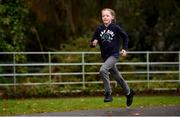 3 December 2017; parkrun Ireland in partnership with Vhi, expanded their range of junior events to thirteen with the introduction of the Marlay junior parkrun on Sunday morning. Pictured is a junior participant. Junior parkruns are 2km long and cater for 4 to 14 year olds, free of charge providing a fun and safe environment for children to enjoy exercise. To register for a parkrun near you visit www.parkrun.ie. Photo by Eóin Noonan/Sportsfile