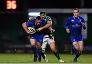 2 December 2017; Ed Byrne of Leinster is tackled by Nicola Quaglio of Benetton during the Guinness PRO14 Round 10 match between Benetton and Leinster at the Stadio Comunale di Monigo in Treviso, Italy. Photo by Ramsey Cardy/Sportsfile
