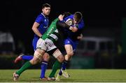 2 December 2017; Garry Ringrose of Leinster is tackled by Alessandro Zanni of Benetton during the Guinness PRO14 Round 10 match between Benetton and Leinster at the Stadio Comunale di Monigo in Treviso, Italy. Photo by Ramsey Cardy/Sportsfile