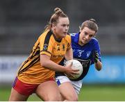 3 December 2017; Vikki Wall of Dunboyne in action against Tracy McCarthy of Kinsale during the All-Ireland Ladies Football Intermediate Club Championship Final match between Dunboyne and Kinsale at Parnell Park in Dublin. Photo by Seb Daly/Sportsfile