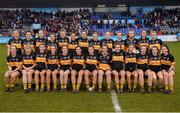 3 December 2017; The Mourneabbey panel prior to the All-Ireland Ladies Football Senior Club Senior Championship Final match between Carnacon and Mourneabbey at Parnell Park in Dublin. Photo by Seb Daly/Sportsfile