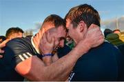 3 December 2017; Adrian Morrissey, left, and team-mate Seán Morrissey of Liam Mellows celebrate after the Galway County Senior Hurling Championship Final match between Gort and Liam Mellows at Pearse Stadium in Galway. Photo by Piaras Ó Mídheach/Sportsfile