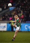 3 December 2017; Cora Staunton of Carnacon kicks a point during the All-Ireland Ladies Football Senior Club Senior Championship Final match between Carnacon and Mourneabbey at Parnell Park in Dublin. Photo by Seb Daly/Sportsfile