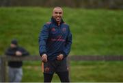 4 December 2017; Simon Zebo makes his way out for Munster Rugby squad training at the University of Limerick in Limerick. Photo by Diarmuid Greene/Sportsfile