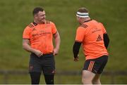 4 December 2017; Dave Kilcoyne and Stephen Archer during Munster Rugby squad training at the University of Limerick in Limerick. Photo by Diarmuid Greene/Sportsfile