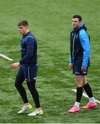 4 December 2017; Garry Ringrose, left, and Robbie Henshaw during Leinster rugby squad training at Donnybrook Stadium in Dublin. Photo by Ramsey Cardy/Sportsfile