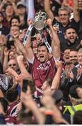 3 September 2017; David Burke of Galway lifts the Liam MacCarthy Cup after the GAA Hurling All-Ireland Senior Championship Final match between Galway and Waterford at Croke Park in Dublin. Photo by Sam Barnes/Sportsfile