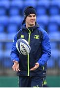 4 December 2017; Jonathan Sexton during Leinster rugby squad training at Donnybrook Stadium in Dublin. Photo by Ramsey Cardy/Sportsfile