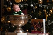 4 December 2017; In attendance at the launch of the A Season of Sundays 2017 at The Croke Park in Dublin is 4-month-old Ruben Greene, from Pallasgreen, Co Limerick. Photo by Stephen McCarthy/Sportsfile