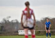 3 December 2017; Susan Vaughan of Leinster during the Women's Interprovincial Rugby match between Ulster and Leinster at Dromore RFC in Dromore, Co Antrim. Photo by David Fitzgerald/Sportsfile