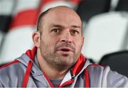 6 December 2017; Rory Best during an Ulster Rugby press conference at Kingspan Stadium in Belfast. Photo by Oliver McVeigh/Sportsfile