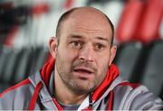 6 December 2017; Rory Best during an Ulster Rugby press conference at Kingspan Stadium in Belfast. Photo by Oliver McVeigh/Sportsfile