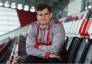 6 December 2017; Louis Ludik during an Ulster Rugby press conference at Kingspan Stadium in Belfast. Photo by Oliver McVeigh/Sportsfile