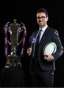 8 December 2017; TV3 announced it's presentation team and panel for it's coverage of the NatWest Six Nations 2018. The presentation team will be anchored by Joe Molloy. TV3’s panellists will include Ronan O’Gara, Shane Horgan, Shane Jennings and Matt Williams. Alan Quinlan will join Dave McIntyre as part of the commentary team. TV3 holds the exclusive rights to the NatWest Six Nations for the next four years. At a launch event held in the Aviva Stadium when TV3 introduced the presentation team and panel for its exclusive coverage of the NatWest Six Nations 2018 is presenter Joe Molloy. Photo by Brendan Moran/Sportsfile