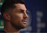 8 December 2017; Rob Kearney during a Leinster rugby press conference at Leinster Rugby Headquarters in Dublin. Photo by Seb Daly/Sportsfile