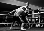 24 November 2017; Liam Gaynor, right, in action against Krzysztof Rogowski in their Super-Featherweight bout during the Next Generation Boxing event at the Citywest Hotel in Dublin. Photo by David Fitzgerald/Sportsfile