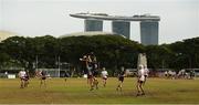 9 December 2017; A general view of the game with the Marina Bay Sands Hotel in the background during the PwC All Star Tour 2017 - All Star Hurling game at the Singapore Recreation Club, The Padang, in Singapore. Photo by Ray McManus/Sportsfile