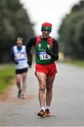 9 December 2017; Francisco Reis, guest competitor, competing in the Master Men's 20k event, during the Irish Life Health National 20k Race Walking Championships at St Anne's Park in Raheny, Dublin. Photo by Piaras Ó Mídheach/Sportsfile