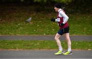 9 December 2017; Seán McMullen of Mullingar Harriers Athletic Club, Co Westmeath, on his way to earning third place in the Senior Men's 20k event, during the Irish Life Health National 20k Race Walking Championships at St Anne's Park in Raheny, Dublin. Photo by Piaras Ó Mídheach/Sportsfile