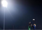 9 December 2017; Ciara Cooney of Leinster contests a lineout against Nicola Caldbeck of Connacht during the Women's Interprovincial Series match between Leinster and Connacht at Donnybrook Stadium in Dublin. Photo by David Fitzgerald/Sportsfile