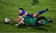 9 December 2017; Lindsay Peat of Leinster in action against Clodagh Dunne of Connacht during the Women's Interprovincial Series match between Leinster and Connacht at Donnybrook Stadium in Dublin. Photo by David Fitzgerald/Sportsfile