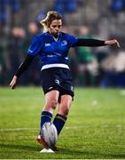 9 December 2017; Aine Donnelly of Leinster kicks a conversion during the Women's Interprovincial Series match between Leinster and Connacht at Donnybrook Stadium in Dublin. Photo by David Fitzgerald/Sportsfile