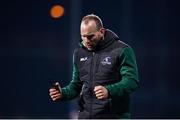 9 December 2017; Connacht assistant coach Brian Murphy celebrates his side's first try during the Women's Interprovincial Series match between Leinster and Connacht at Donnybrook Stadium in Dublin. Photo by David Fitzgerald/Sportsfile