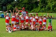 10 December 2017; Matthew O'Hanlon of Wexford with a group of players during a coaching session and end of season medal presentations at the Singapore Gaelic Lions GAA training session at The Grandstand, Turf Club Rd, Bukit Timah, Singapore  Photo by Ray McManus/Sportsfile