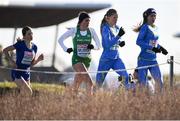 10 December 2017; Bethanie Murray of Ireland, second from left, competing in the U23 Women's event during the European Cross Country Championships 2017 at Samorin in Slovakia. Photo by Sam Barnes/Sportsfile