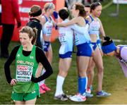 10 December 2017; Fionnuala McCormack of Ireland after competing in the Senior Women's event during the European Cross Country Championships 2017 at Samorin in Slovakia. Photo by Sam Barnes/Sportsfile