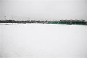 10 December 2017; A general view of McGovern Park following postponement of the AIB GAA Football All-Ireland Senior Club Championship Quarter-Final match between Fulham Irish and Corofin in Ruislip, England. Photo by Stephen McCarthy/Sportsfile