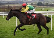 10 December 2017; Sizing John, with Robbie Power up, on their way to winning the John Durkan Memorial Punchestown Steeplechase at Punchestown Racecourse in Naas, Co Kildare. Photo by Cody Glenn/Sportsfile