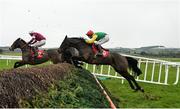 10 December 2017; Sizing John, with Robbie Power up, following Sub Lieutenant, with Davy Russell up, during the John Durkan Memorial Punchestown Steeplechase (Grade 1) at Punchestown Racecourse in Naas, Co Kildare. Photo by Cody Glenn/Sportsfile