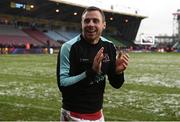 10 December 2017; Tommy Bowe of Ulster following the European Rugby Champions Cup Pool 1 Round 3 match between Harlequins and Ulster at The Stoop in Twickenham, England. Photo by Stephen McCarthy/Sportsfile