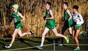 10 December 2017; Darragh McElhinney, left, Charlie O'Donovan, centre, and Craig McMeechan, second from right, of Ireland competing in the U20 Men's  event during the European Cross Country Championships 2017 at Samorin in Slovakia. Photo by Sam Barnes/Sportsfile