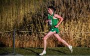 10 December 2017; James Edgar of Ireland competing in the U20 Men's event during the European Cross Country Championships 2017 at Samorin in Slovakia. Photo by Sam Barnes/Sportsfile