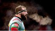 10 December 2017; Joe Marler of Harlequins during the European Rugby Champions Cup Pool 1 Round 3 match between Harlequins and Ulster at The Stoop in Twickenham, England. Photo by Stephen McCarthy/Sportsfile
