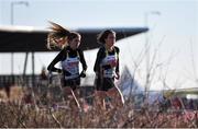 10 December 2017; Eventual first and second place race finishers Alina Reh, right, and Konstanze Kloserhalfen of Germany event during the European Cross Country Championships 2017 at Samorin in Slovakia. Photo by Sam Barnes/Sportsfile