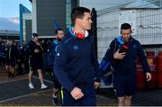 10 December 2017; Jonathan Sexton of Leinster arrives prior to the European Rugby Champions Cup Pool 3 Round 3 match between Exeter Chiefs and Leinster at Sandy Park in Exeter, England. Photo by Brendan Moran/Sportsfile
