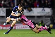 10 December 2017; Garry Ringrose of Leinster is tackled by Ian Whitten of Exeter Chiefs during the European Rugby Champions Cup Pool 3 Round 3 match between Exeter Chiefs and Leinster at Sandy Park in Exeter, England. Photo by Brendan Moran/Sportsfile