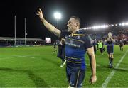 10 December 2017; Jack Conan of Leinster acknowledges Leinster supporters after the European Rugby Champions Cup Pool 3 Round 3 match between Exeter Chiefs and Leinster at Sandy Park in Exeter, England.  Photo by Brendan Moran/Sportsfile