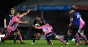 10 December 2017; Isa Nacewa of Leinster is tackled by Jack Yeandle of Exeter Chiefs during the European Rugby Champions Cup Pool 3 Round 3 match between Exeter Chiefs and Leinster at Sandy Park in Exeter, England.  Photo by Brendan Moran/Sportsfile