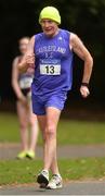 9 December 2017; Pat Murphy, Castleisland Athletic Club, Co Kerry, competing in the Master's Men 5k event, during the Irish Life Health National 20k Race Walking Championships at St Anne's Park in Raheny, Dublin. Photo by Piaras Ó Mídheach/Sportsfile