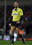 10 December 2017; Referee Romain Poite during the European Rugby Champions Cup Pool 3 Round 3 match between Exeter Chiefs and Leinster at Sandy Park in Exeter, England. Photo by Brendan Moran/Sportsfile